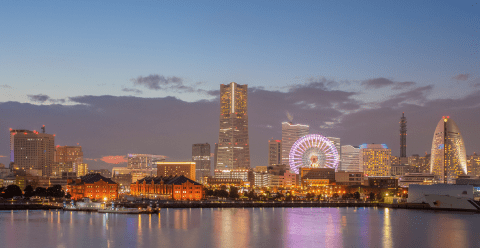 Đường ch&acirc;n trời Yokohama.